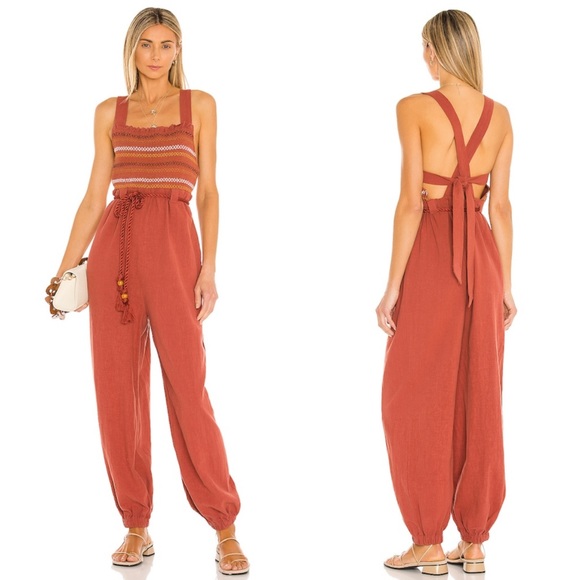 Free People Pants - ✨ Free People Sienna Smocked Jumpsuit ✨